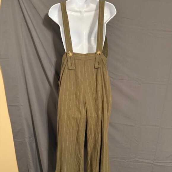 FOREVER 21 Pin-Striped Jumpsuit Size M - Picture 2 of 3